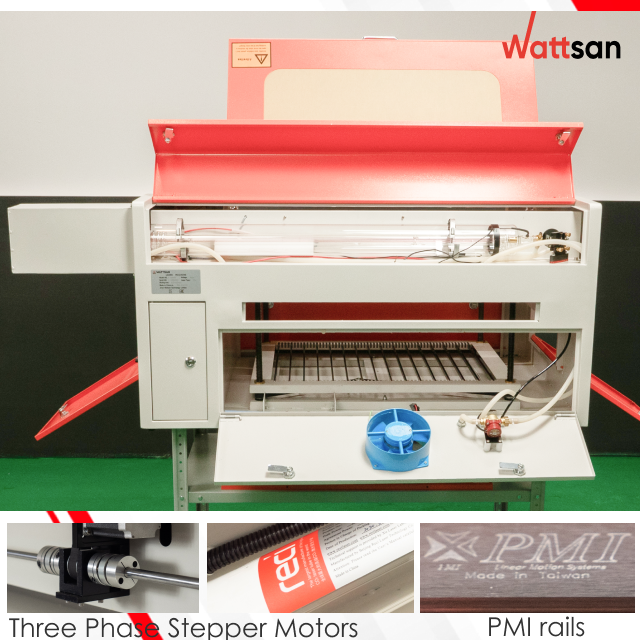 Wattsan 6040 ST 50w 60w 80w co2 Desktop Diode Laser Engraving Cutting Machine