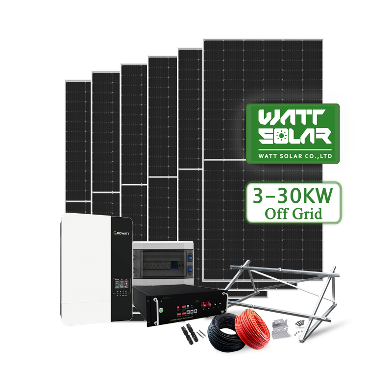 Off Grid Solar Energy System 10kw 8kw Solar Panel Kit 10kw Off Grid Solar Power System 8kw For Home