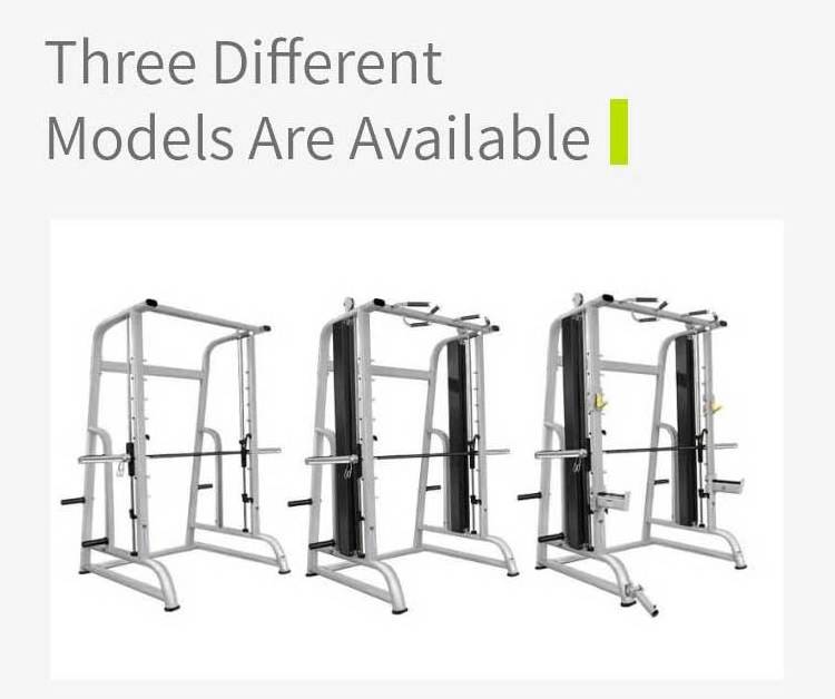 Smith Machine Multi Functional Machine Squat Rack Poder Commercial Gym Equipment Home Exercise Muscle Relax Half Squat Rack