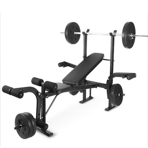 Wavar Exercise Bench Weight lifting dumbbell bench Press Steel Rack PU cushion for Gym Equipment