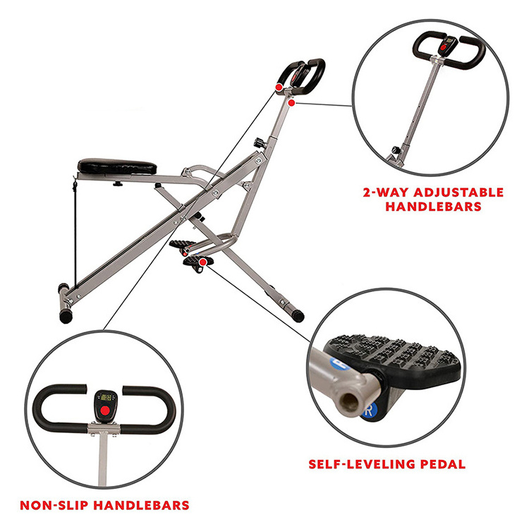 Exercise Row Machine, Rower-Ride Exercise core Trainer Cardio for Home Gym Total Body Workout&Row Rid Assist Trainer