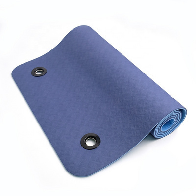 Professional Hot selling Fitness TPE material Thick Hanging Yoga Mat for Yoga Studio