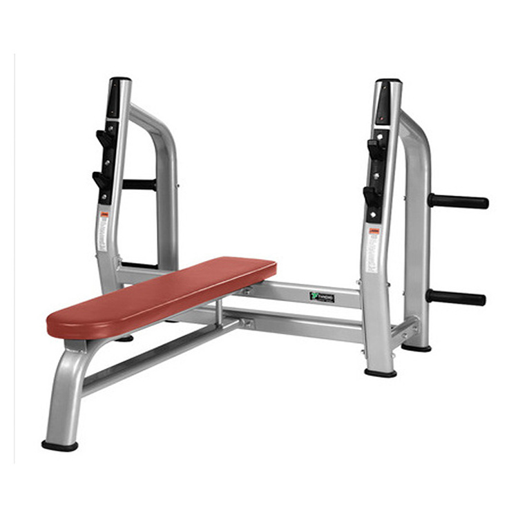 Functional Trainer Smith & Squat Rack Machine With Platform Safety Flat Bench Press