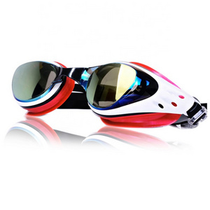 WAVE Myopia Advance Mirrored Optical silicone Swim Glasses Waterproof No Leaking Anti Fog UV Protection swimming goggles