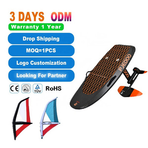 Customized Summer Electrique Jet Efoil Hydrofoil Board Carbon Fiber Gas Powered Surfboard 50AH 30AH Electric Engine Wholesale