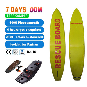 Customize cheap Inflatable sup paddle board surf rescue boards surfboard safe lifeguard rescue board