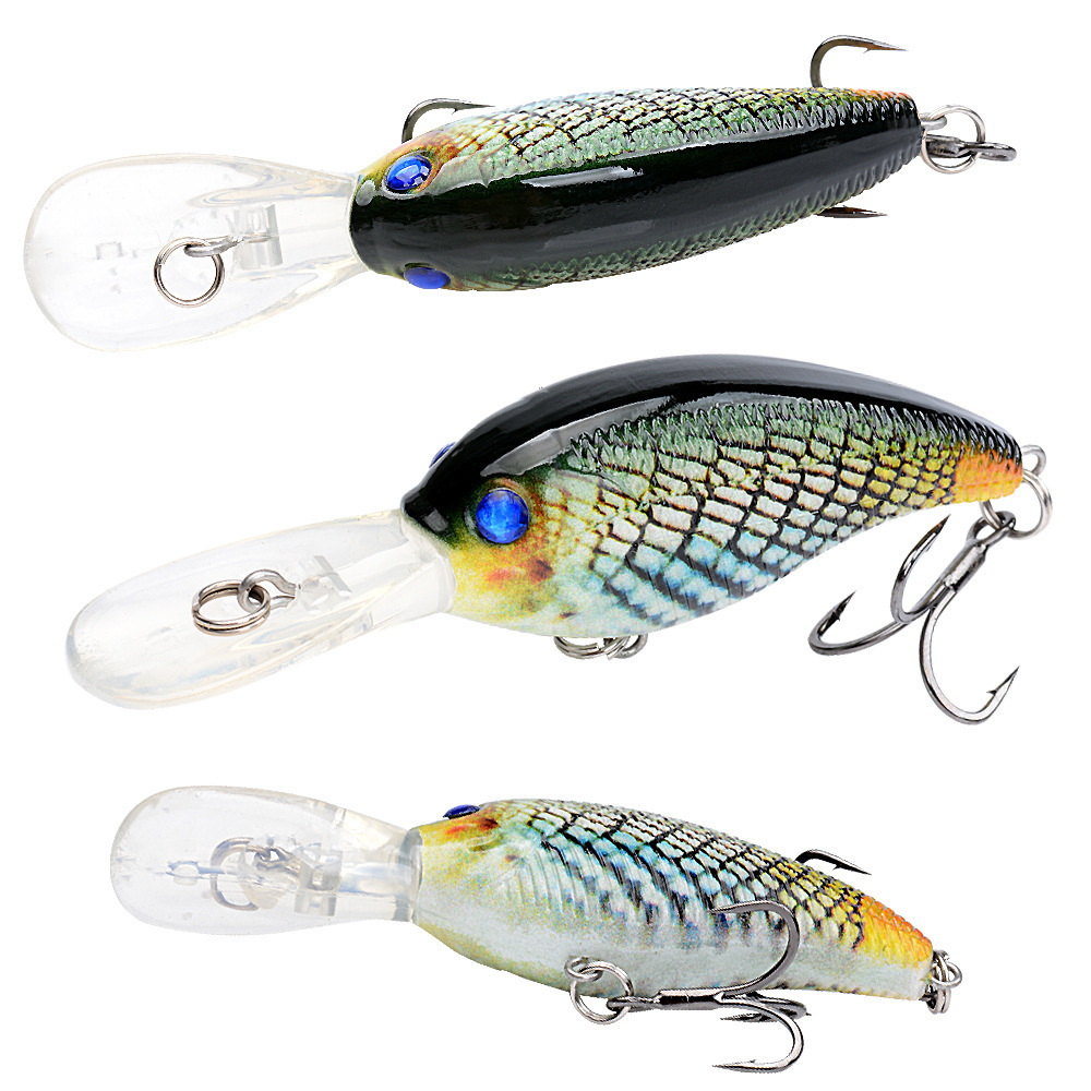 2024 New 10.5G/8.8CM Lures Fishing Crankbait For Bass Fishing Lures Hard Baits Floating Crank Bait Kit Fishing Tackle