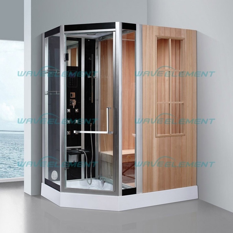 New popular design far infrared sauna relax/ shower room sauna/ steam sauna shower room