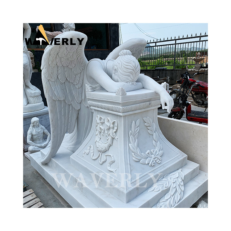 Modern Tombstone Designs Angel Kneeling Tombstone Granite Weeping Angel Headstones And Monuments