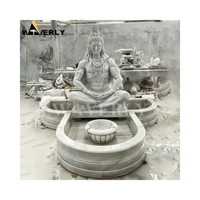 Large Garden India Buddha Water Fountain Hindu Gods Water Fountain Lord Shiva Statue Water Fountain