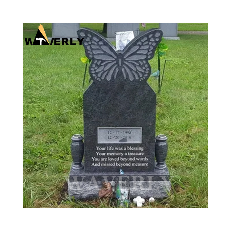 Tombstone Designs And Prices Headstone Black Granite Marble Butterfly Headstones For Graves tombstones and monuments