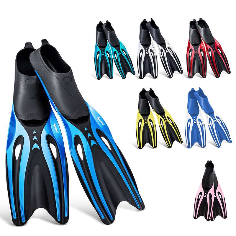 Wave snorkel fins portable diving flipper foot pocket high quality swimming snorkeling for fisherman kids snorkel fins