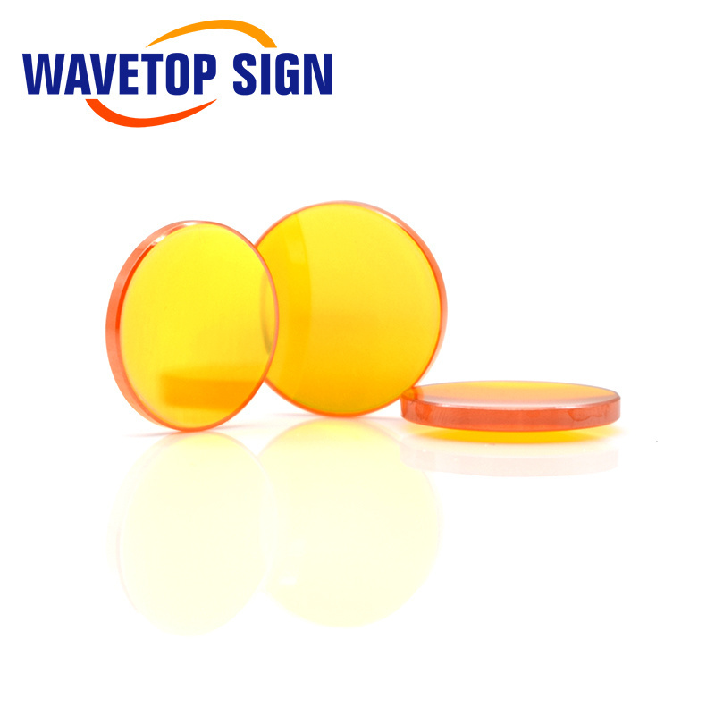 WaveTopSign China PVD ZnSe Dia.12 18 19 20 25mm Co2 Laser Focus Lens FL38.1 50.8 63.5 76.2 101.6 127mm