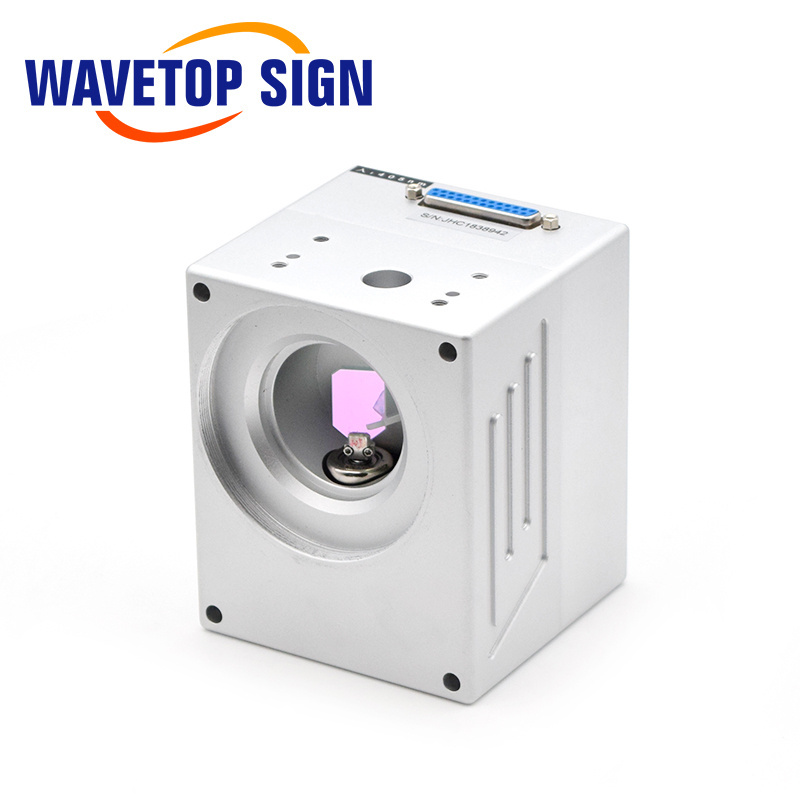 WaveTopSign 405nm 532nm Galvo Head Set Aperture10mm High Speed Digital Signal Laser Scan Galvanometer Head with Power Supply