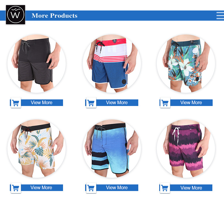 Men's Solid Color  Beach Pants Waterproof sublimation blank board shorts wholesale Swim Trunks Quick Dry Men Jogger Shorts