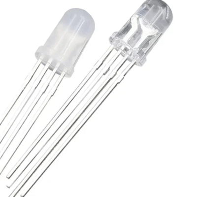 RGB LED Diodes 5mm Common Cathode /Public anode 4 Pin Tri Color Emitting Diodes Transparent LED Light Bulb Lamp DIY Lighting