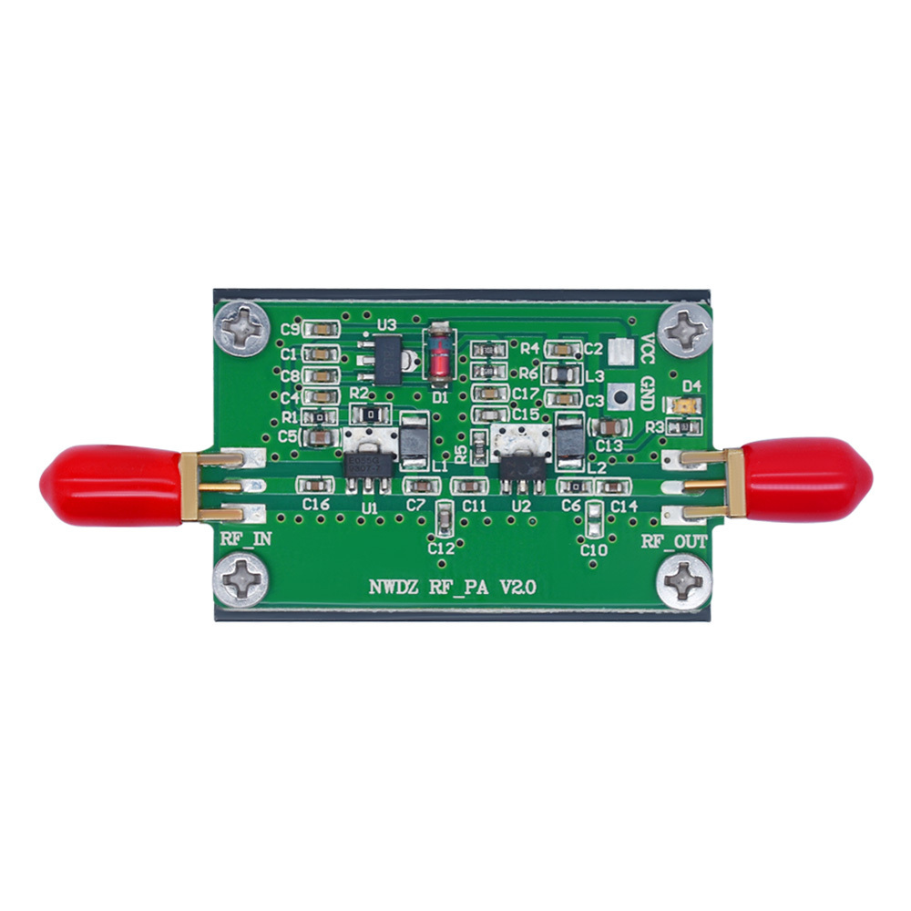 RF AmplifierBoard 2MHz-700MHZ Broadband RF power amplifier 3W HF VHF UHF FM Transmitter RF Power Amplifier For Radio