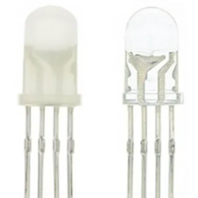 RGB LED Diodes 5mm Common Cathode /Public anode 4 Pin Tri Color Emitting Diodes Transparent LED Light Bulb Lamp DIY Lighting