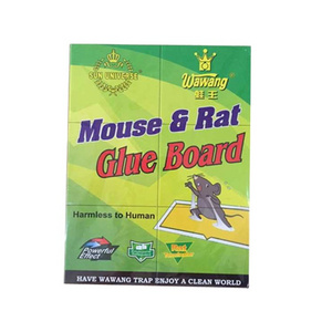 Wawang China Strong Stickiness Adhesive Paperboard Mouse Rat Glue Pad Trap Board for Pest Mice Control