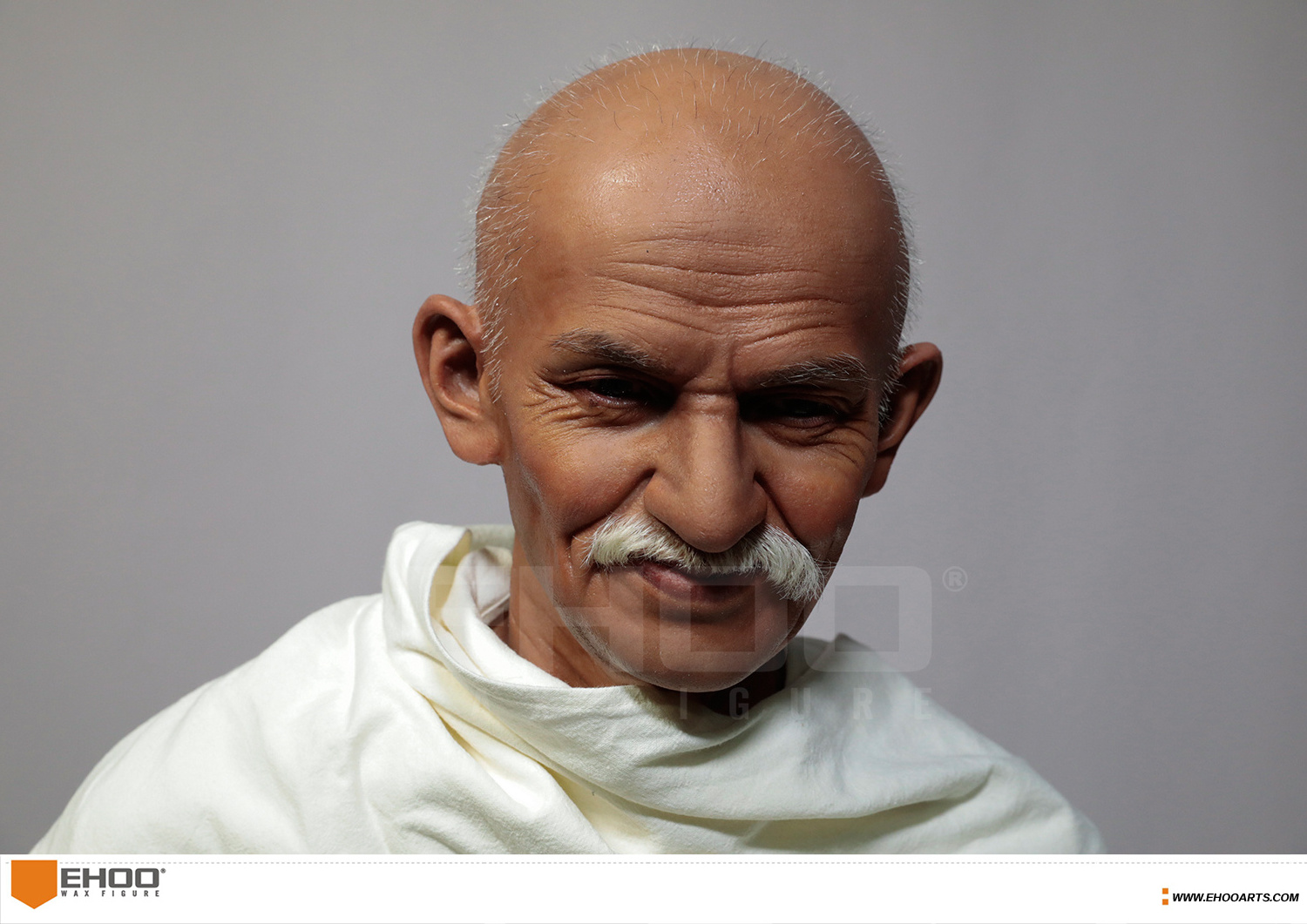 Famous Mahatma Gandhi Life Size Indian Celebrity Wax Statue