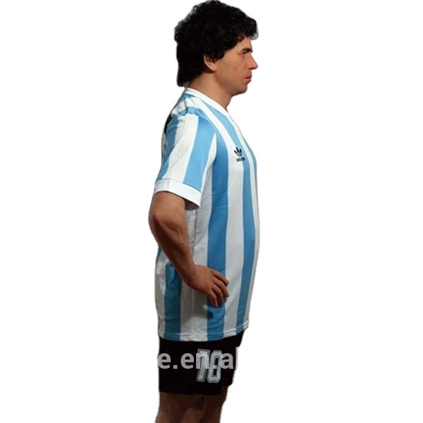 Super Famous Argentina Football Star Life Size Wax Figure For Sale