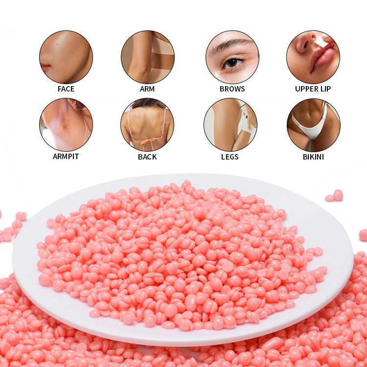 Lifestance 1 pounds No strip hot film depilatory hard wax beans body bikini hair removal wax beads