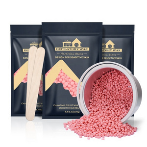 Lifestance  Private Label Organic Hair Removal Wax 100g 300g 500g 1000g Hard Wax Beans Depilatory Wax Beads