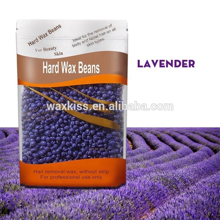 Epilation wax, hair removal wax beans set hard wax beans by WAXKISS for hair removal at home