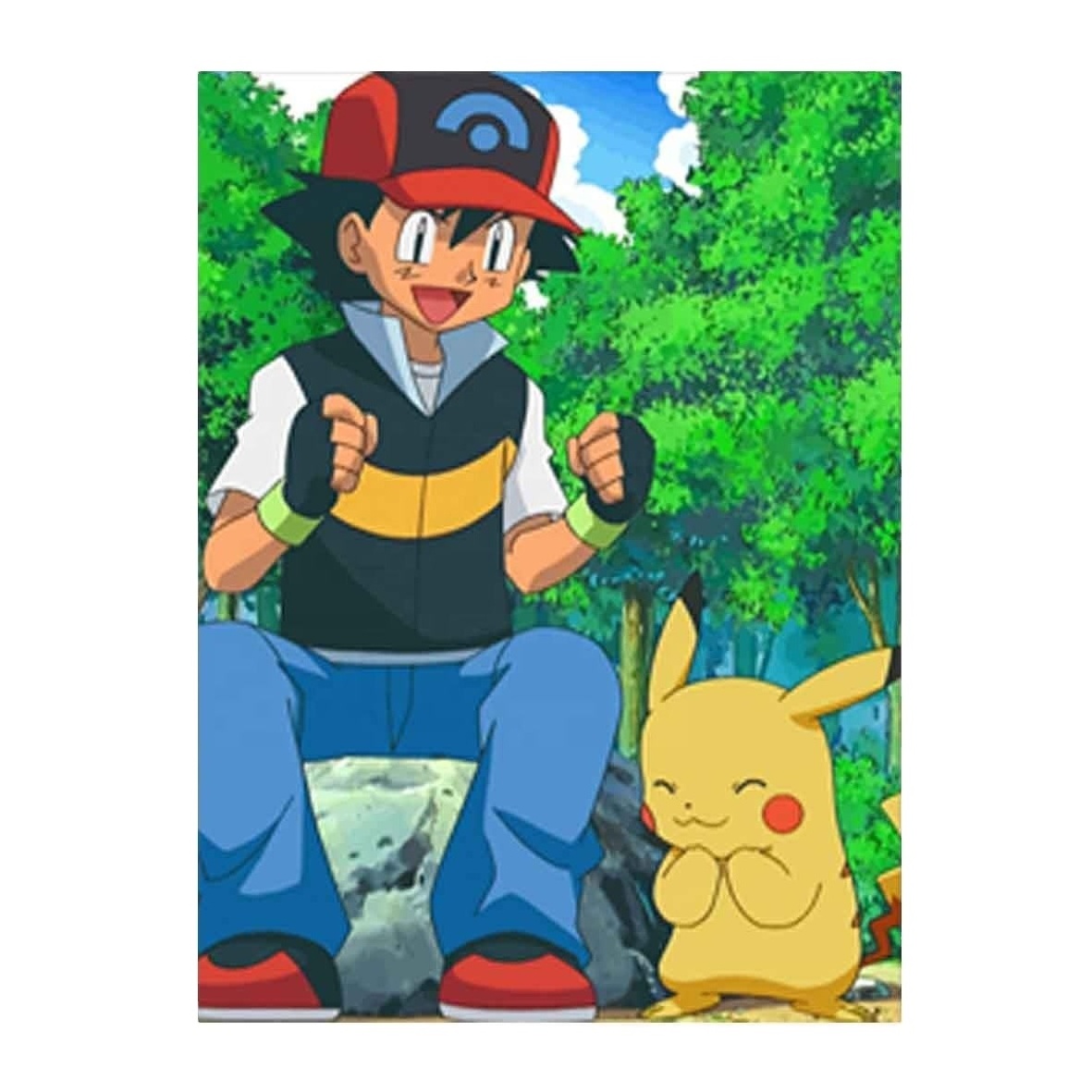 Custom 3D Style Pikachu Poke mon Lenticular Flip Anime Japanese Manga Cartoon Posters Plastic Craft PET Wall Art Office Room