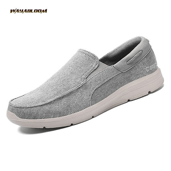 Wholesale Old Beijing Cloth Shoes Slip on Men's Shoes Spring Large Canvas Shoes