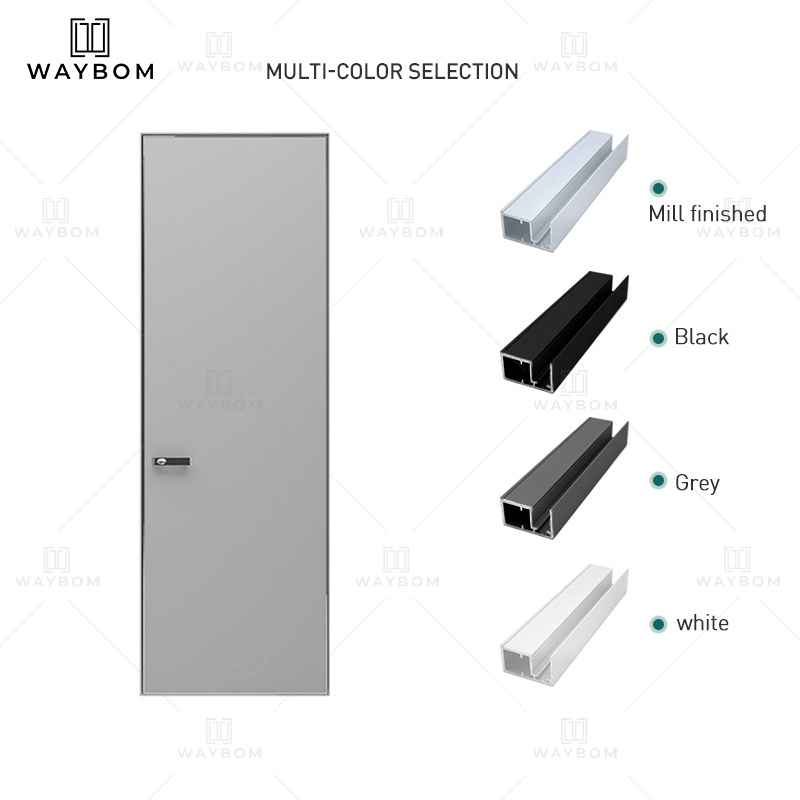 50 slim invisible aluminium frame for door swing door frame profiles invisible aluminium frame sliding glass door profile