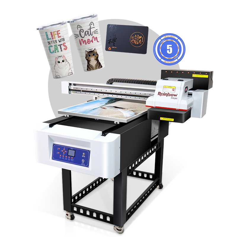 A1 6090 Manufacturing UV Printer Machines for Small Business Ideas Embossing Braille Impresora UV Printer