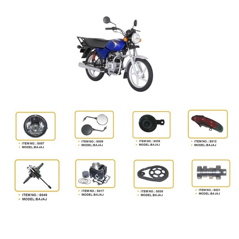 OEM Motorcycle Accessoires Engine Parts Body Parts for BAJAJ BOXER 100