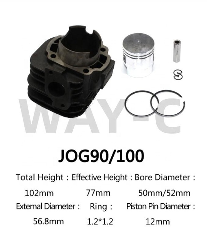 Engine Parts Motorcycle 50cc 70cc 90cc 100cc  Engine Block Cylinder Kit For YAMAH A JOG