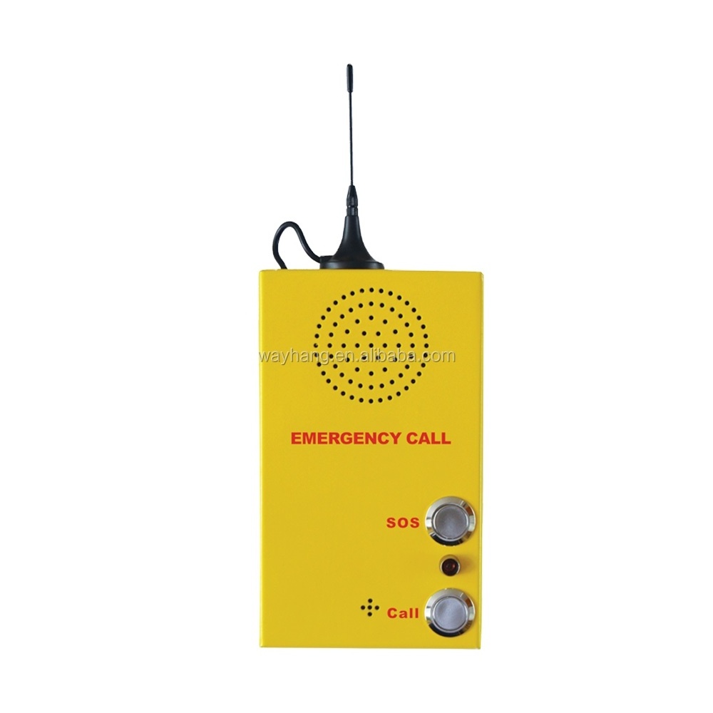 GSM One-click Alarm System with SOS Key Phone & Two-way Talk for Outdoor Public Emergency help & Calling World-widely