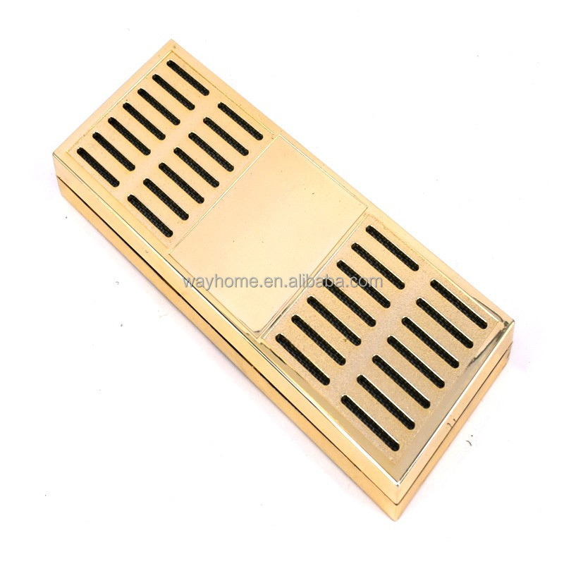 Tobacco Cigar Humidifier Large Size Foam Humidifier Gold CH005G