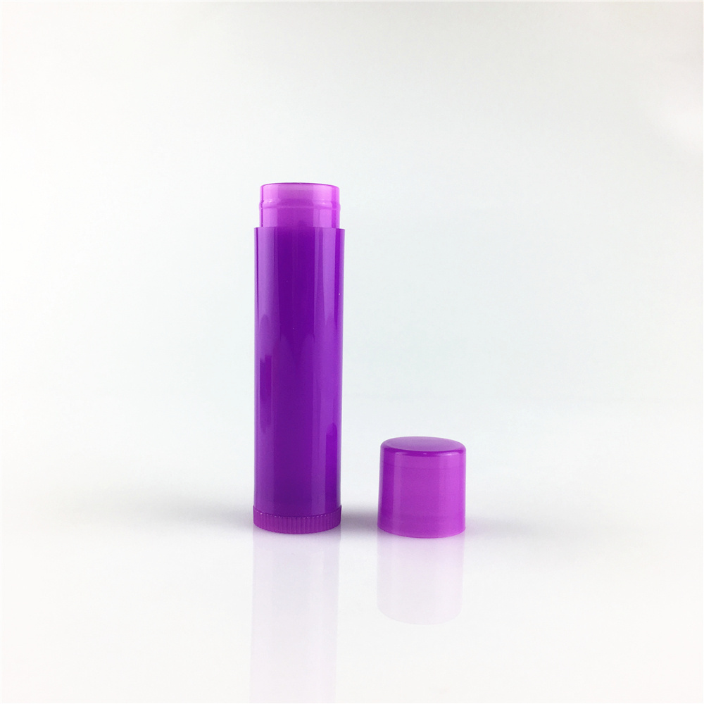 5g Plastic Slim White Chapstick/ Glue Stick Container Tubes