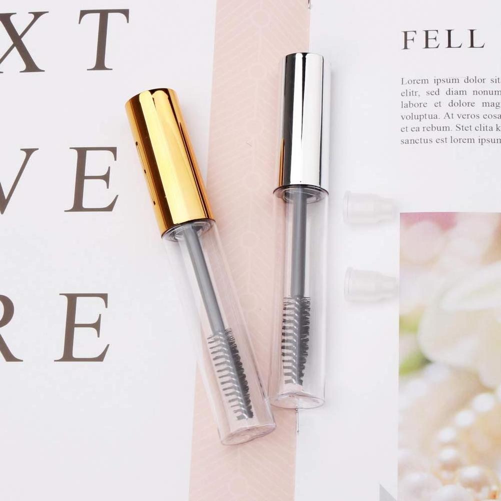 Fancy Customized Frosted Pink Rose Gold Mascara Tube