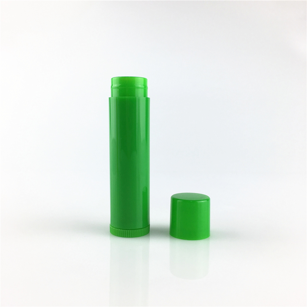 5g Plastic Slim White Chapstick/ Glue Stick Container Tubes