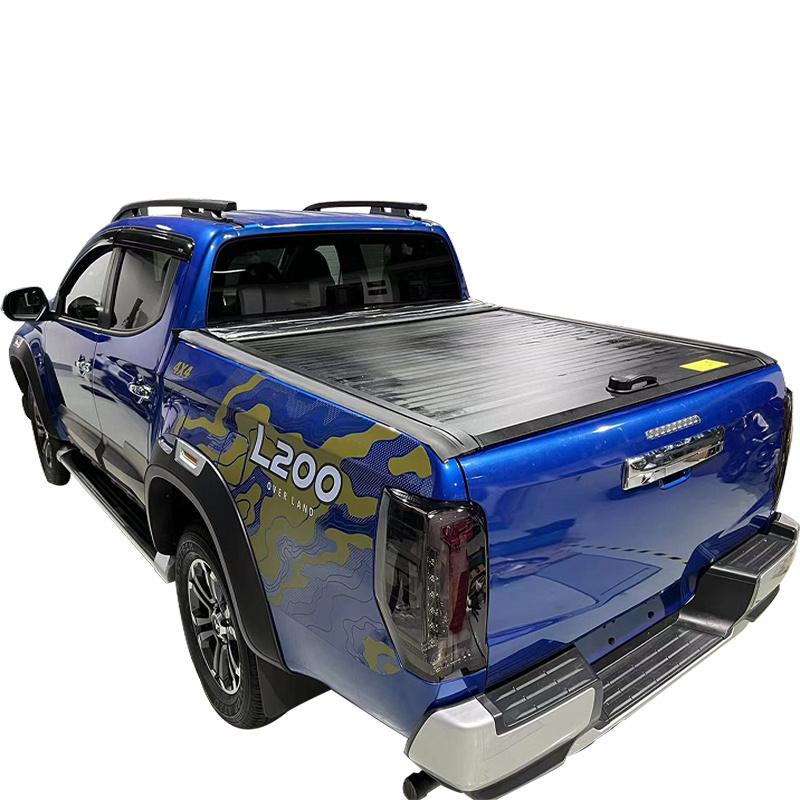 Waypark roller lid shutter pickup truck bed cover hard aluminum retractable tonneau cover for colorado 5ft