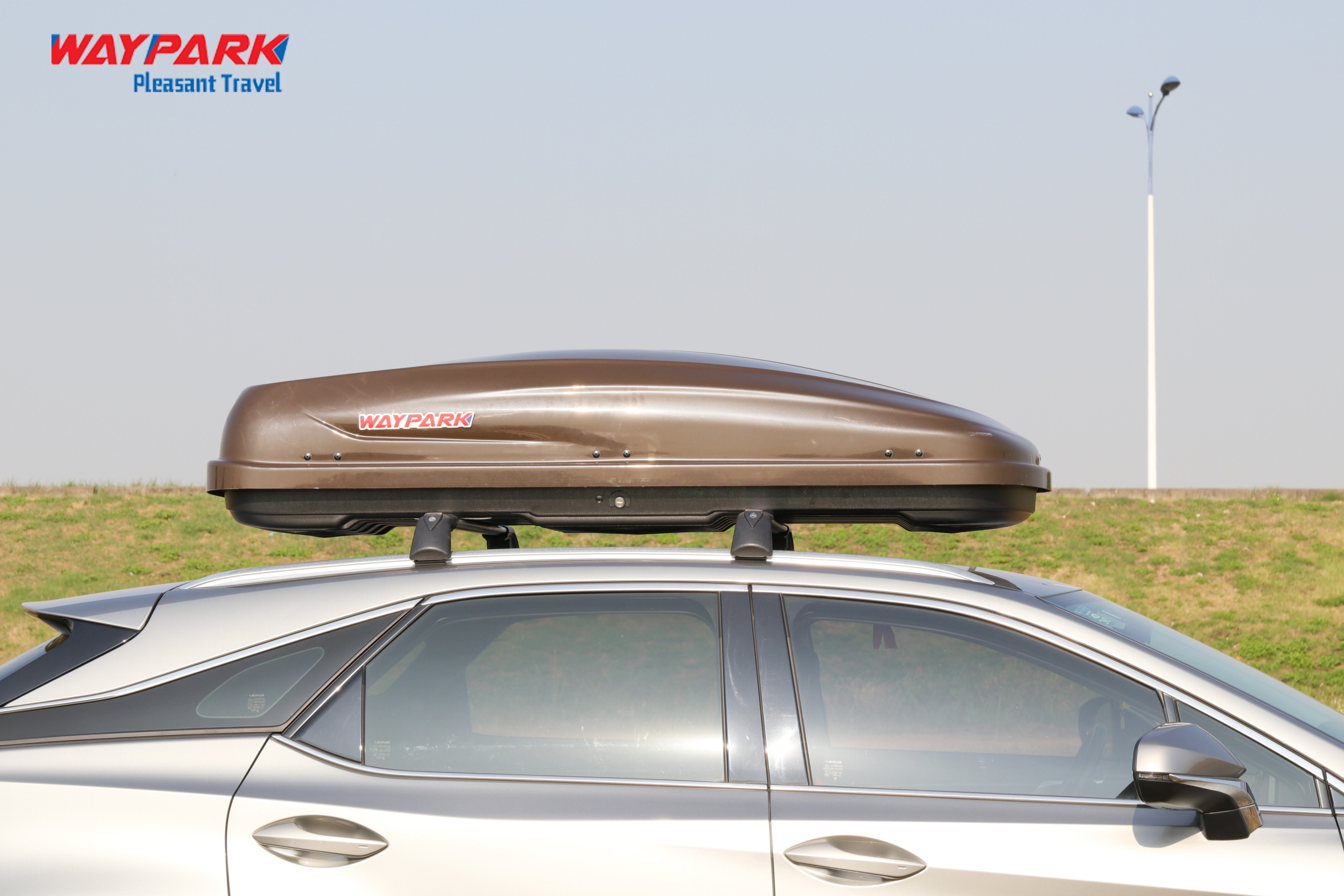 High quality universal ABS material roof luggage rack Suv roof storage box truck roof boot