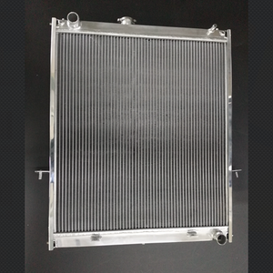 all aluminum radiator for nissan patrol Y61 GU TB48 performance radiator 3 rows design