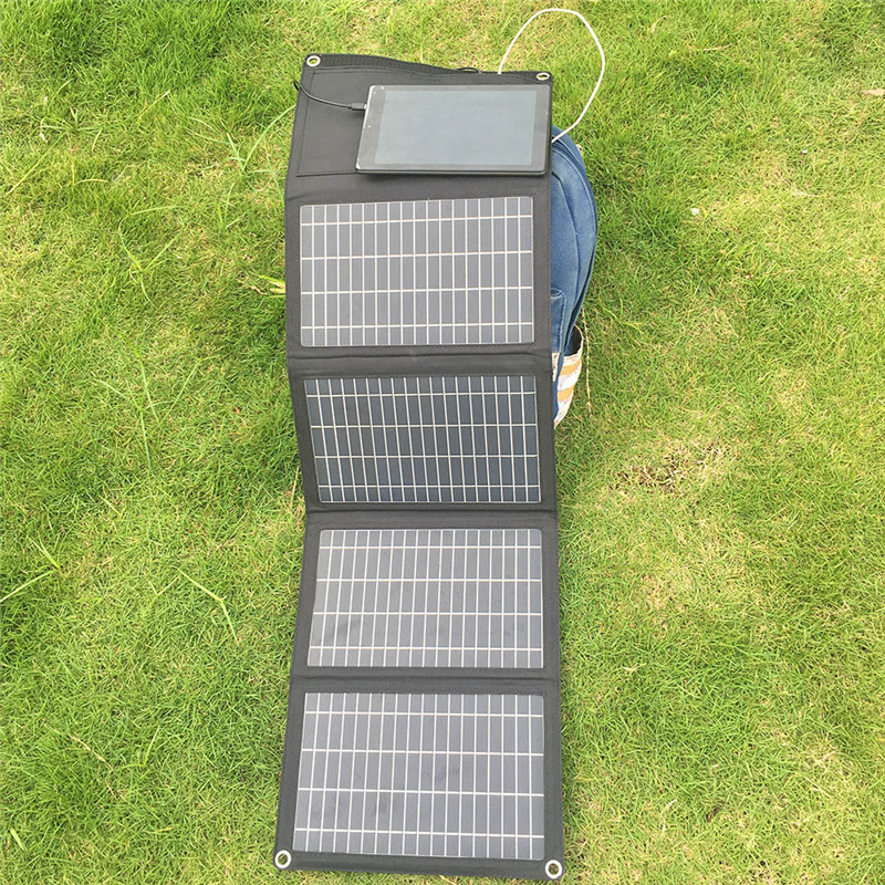 Monocrystalline 14W 21W 28W 60W 100W 200W Solar Power Module Foldable Mico Solar Energy System Photovoltaic Solar Panel