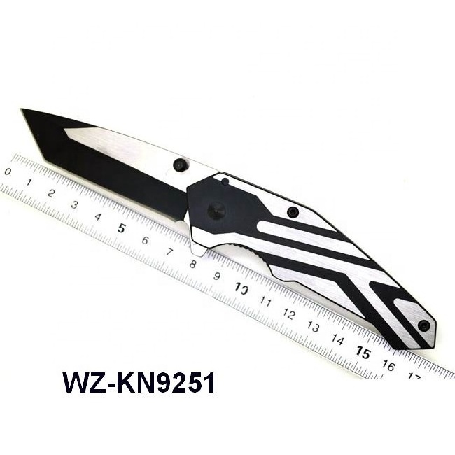 good quality stainless steel material type outdoor utility pocket folding cutter knife