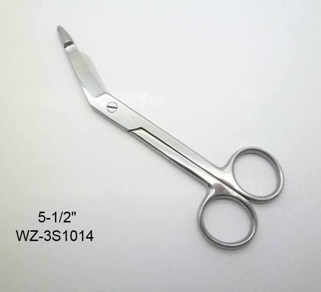 stainless steel material type utility fabric cutting shear types of medical scissors