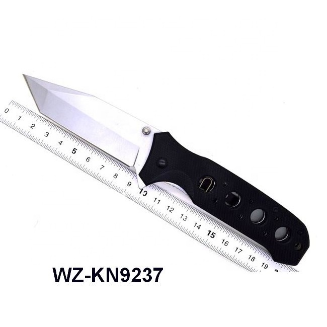 stainless steel material type camping survival utility pocket folding chef knife