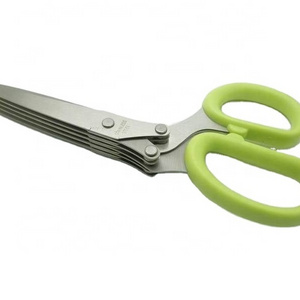 professional stainless steel material kitchen scissors type  shredding scissors