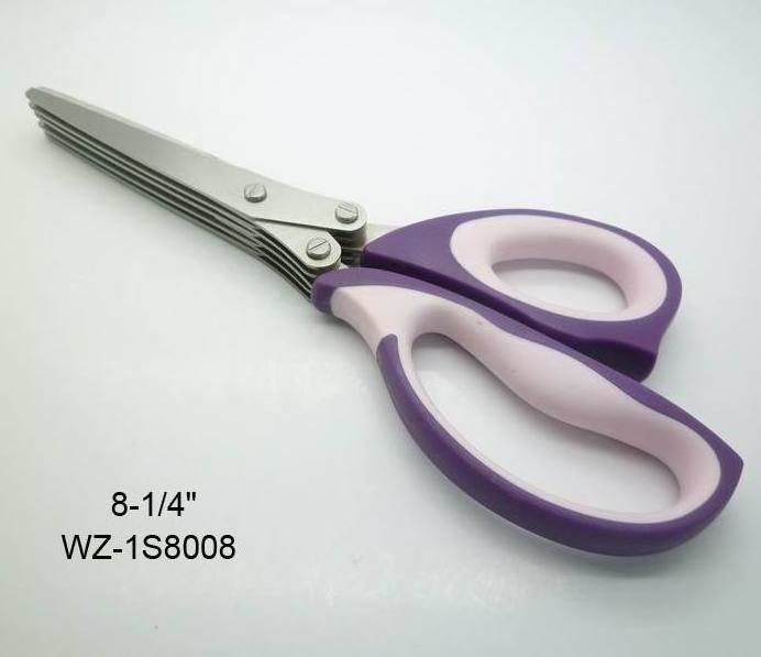 hot cutting scissors for kitchen herb cutting for paper shredding