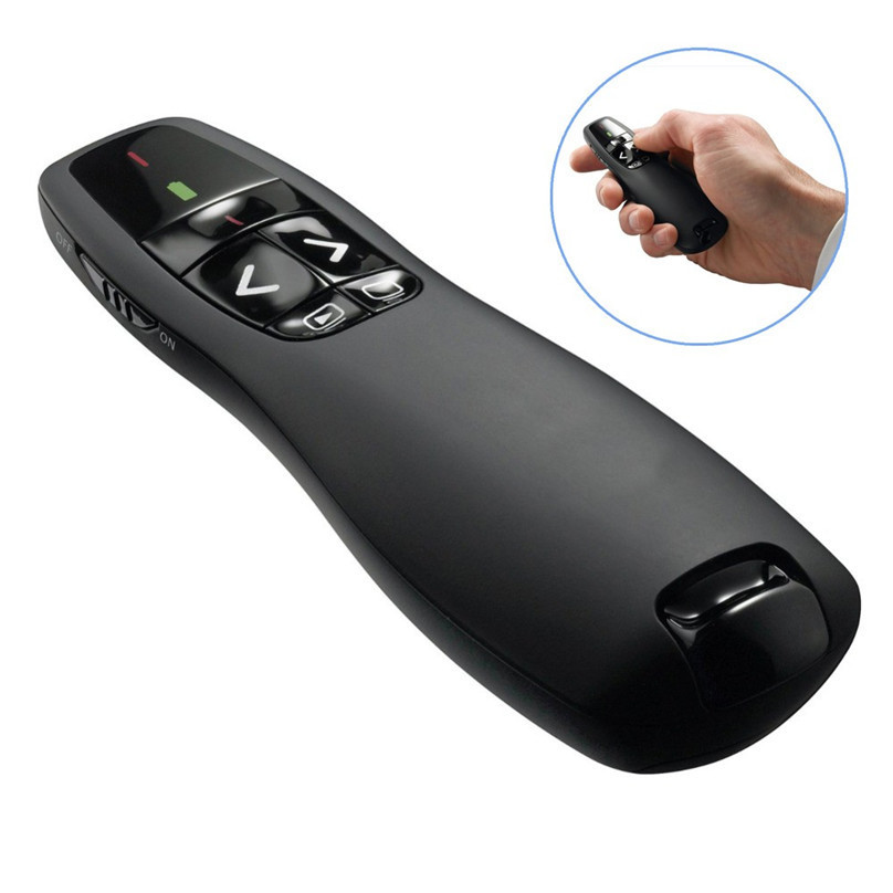 PPT Presentation 2.4Ghz RF USB Wireless Red Laser page turning pen Powerpoint Presenter 2.4G Pointer Pen Remote Control Mouse