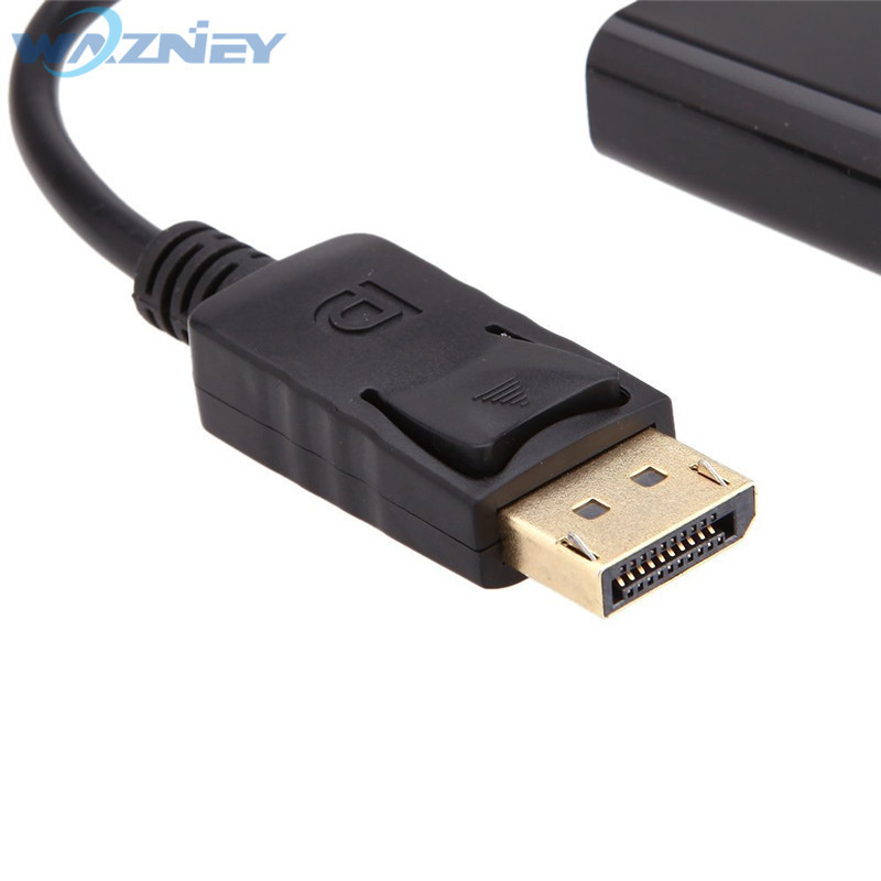 DP to VGA Adapter DisplayPort to VGA Converter Cable Adapter Male to Female 1080P 3166CHIP For HDTV Monitor MacBook Projector PC